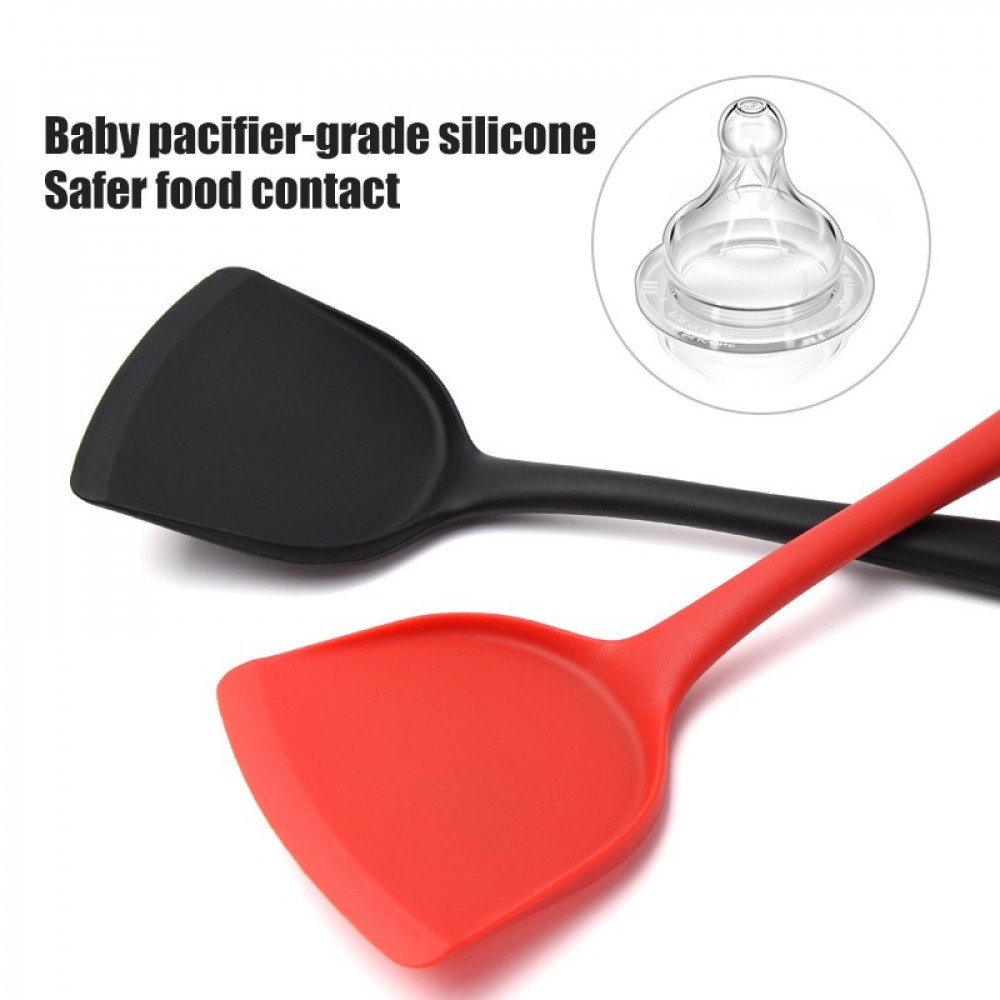 Non Stick Silicone Shovel Nylon Silicone Cookware Kitchen Cooking Tool