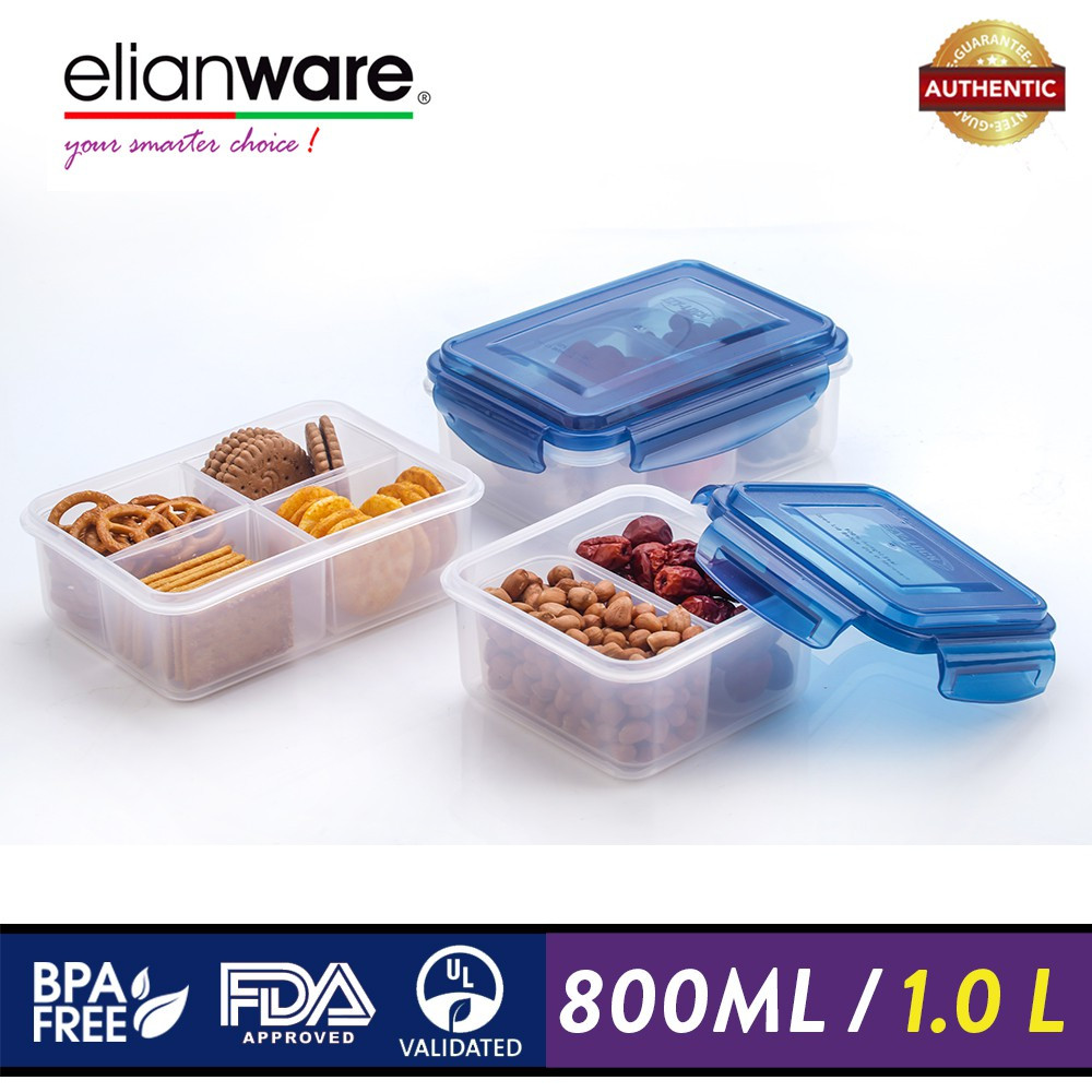 Elianware Ezy Lock Premium Series Airtight Microwavable Food