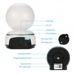 V380 Q3 720p Night Vision WiFi P2p Ip Ptz Cctv Camera