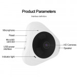 YOOSEE Mini 360° Panoramic Day & Night WiFi P2p Cctv Camera