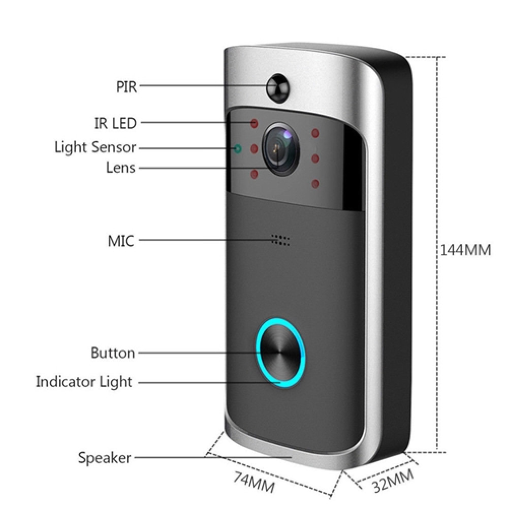 M2 wireless best sale visual smart doorbell