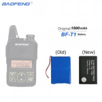 BAOFENG BF-T1 NEW/OLD T-10C 3.7V 1500mAh Li-Ion Battery