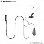 MOTOROLA XiR P6600i P6620i Acoustic AirTube PTT Earphone Headset