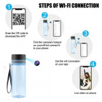 Sport Water Bottle WiFi Spy Hidden Pinhole Camera