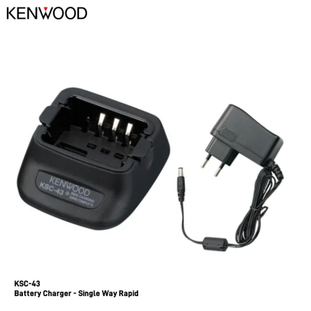 KENWOOD TK2300/TK2400/TK3300/TK3400 KSC-43 Rapid Desktop Charger