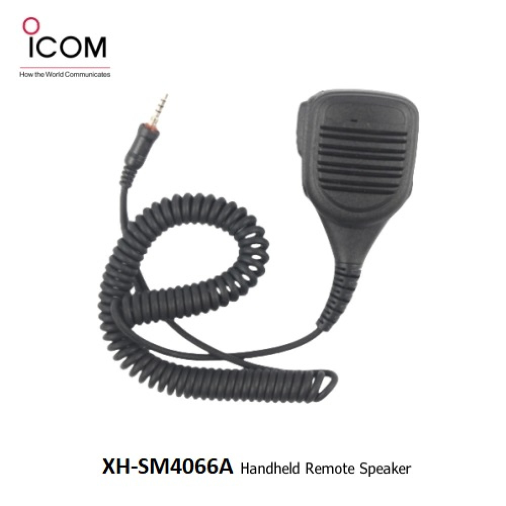 ICOM XH-SM4066A IC-M25 IC-M36 IC-M37 Handheld PTT Remote Speaker