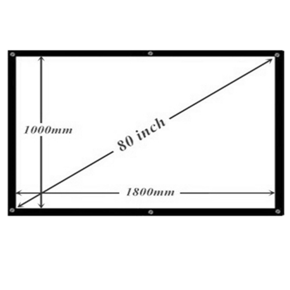 80 16 9 screen dimensions