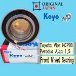 TOYOTA VIOS FRONT WHEEL BEARING NCP93, PERODUA ALZA 1.5 (KOYO JAPAN)