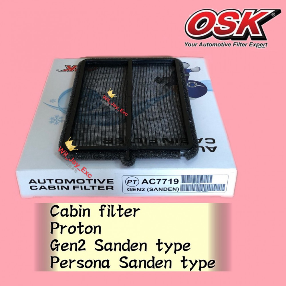 Osk Cabin Filter Ac Proton Gen Gen Sanden Type Perosna Sanden