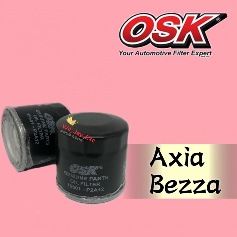 OSK PERODUA OIL FILTER O-9100S AXIA,BEZZA