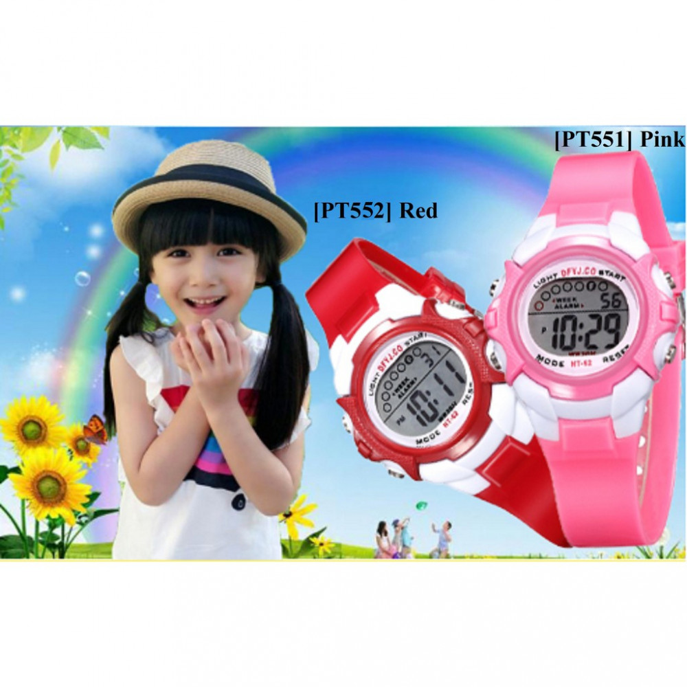 Kids waterproof digital online watch