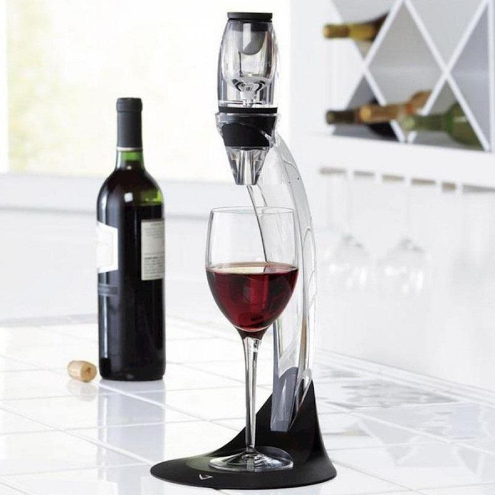 Magic Decanter Essential Wine Aerator & Tower Deluxe Aerator Set