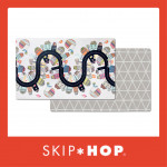 Skip Hop Skip Hop – Doubleplay Reversible Playmat- Vibrant Village/Sketch Triangle