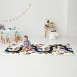 Skip Hop Skip Hop – Doubleplay Reversible Playmat- Vibrant Village/Sketch Triangle