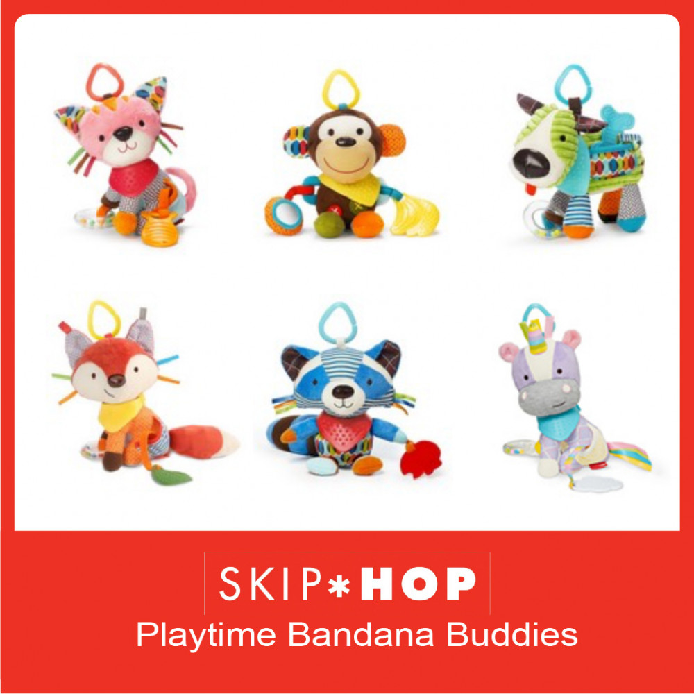 skip hop bandana buddies puppy