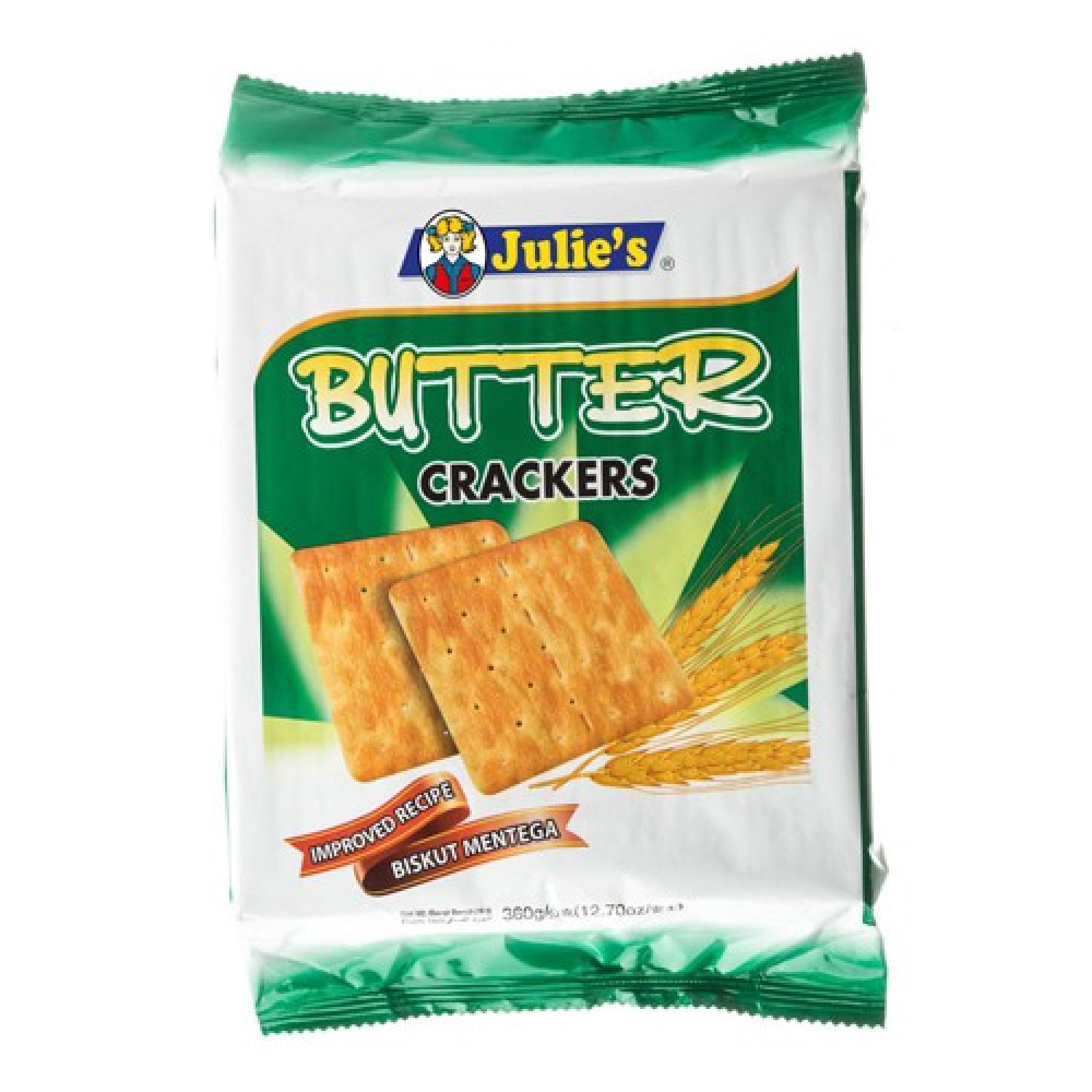 Julie's Golden Crackers and other varieties