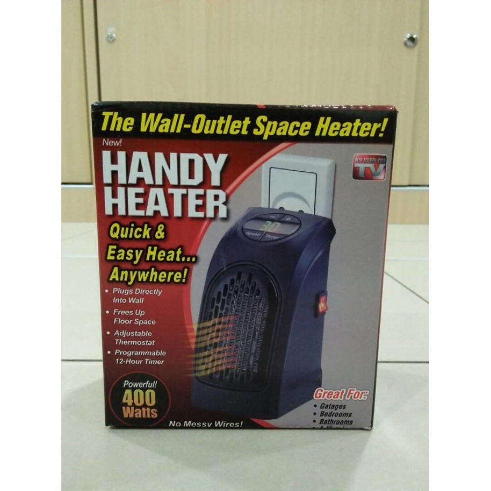 Handy Wall Air Warmer Electric Heaters Thermostat Home