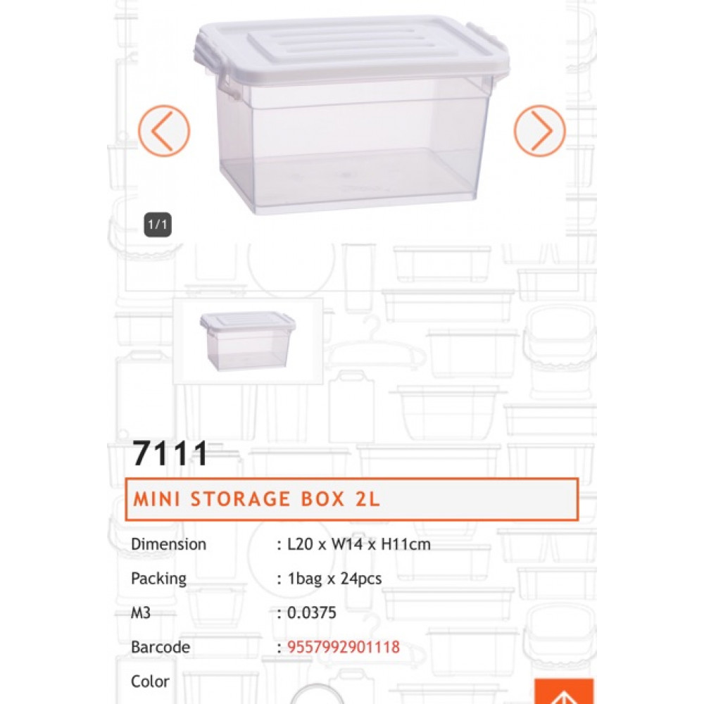 Mini Storage Box 2L (7111) – Century2U Ecommerce