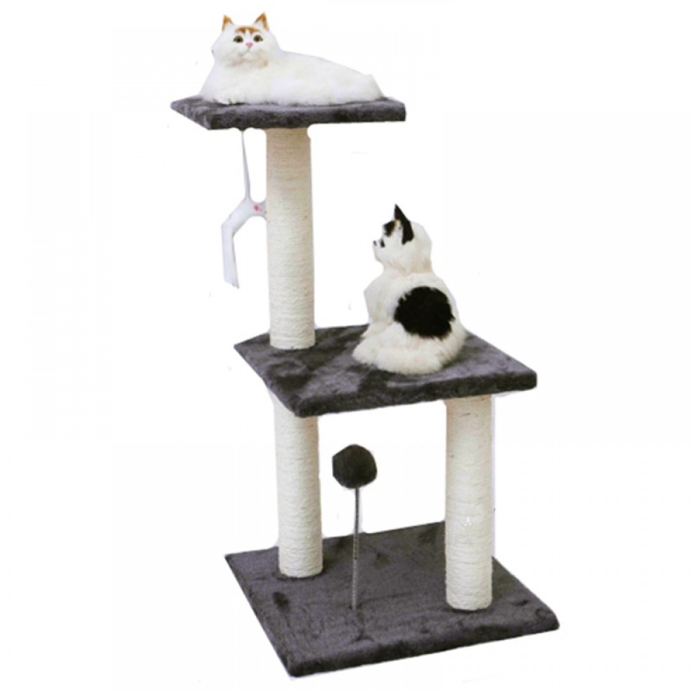 Cat Kitten Fancy Fun Condo Scratcher Tree Play House