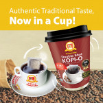 Kluang Coffee Cap Televisyen Double Shot Kopi-O 2in1 (46gm x 1 cup) Kopi O Kluang Cap TV