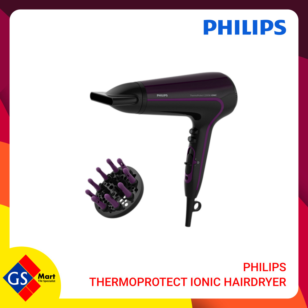 PHILIPS THERMOPROTECT IONIC HAIRDRYER