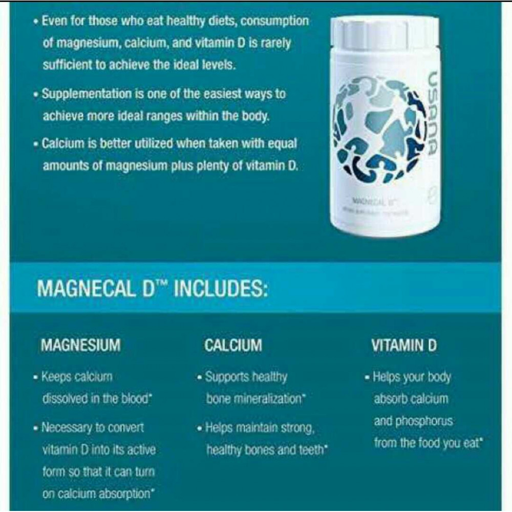 Usana Magnecal D 