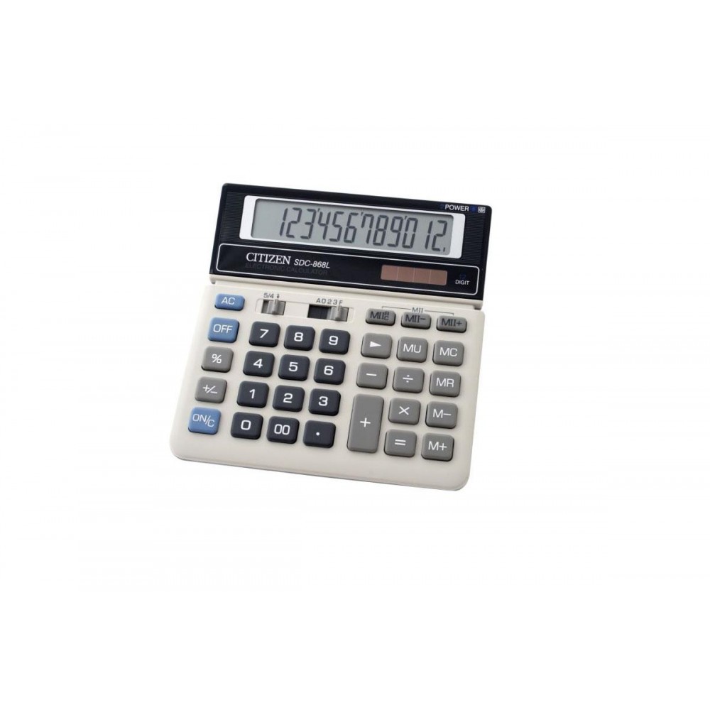 CITIZEN CALCULATOR (12 DIGITS) SDC-868L