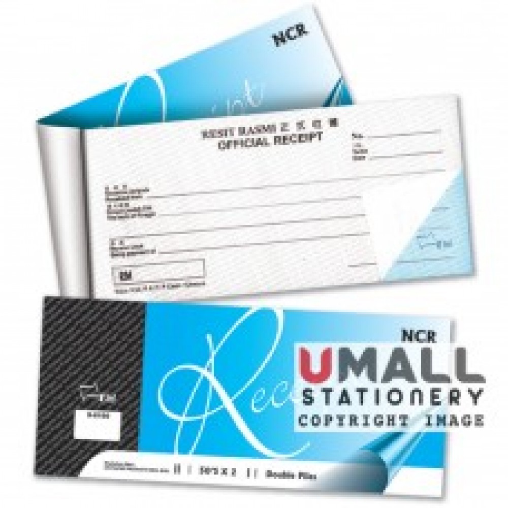 UNI RECEIPT BOOK 50's x 2ply