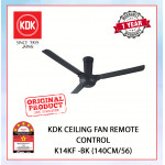 KDK Ceiling Fan Remote Control type K14KF-BK (black color)140cm/56"#kipas#fan#kipassiling