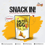 [O-Li] Salted Egg Fish Skin 105gm (HALAL)