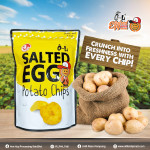 [O-Li] Salted Egg Potato Chips 100gm (HALAL)