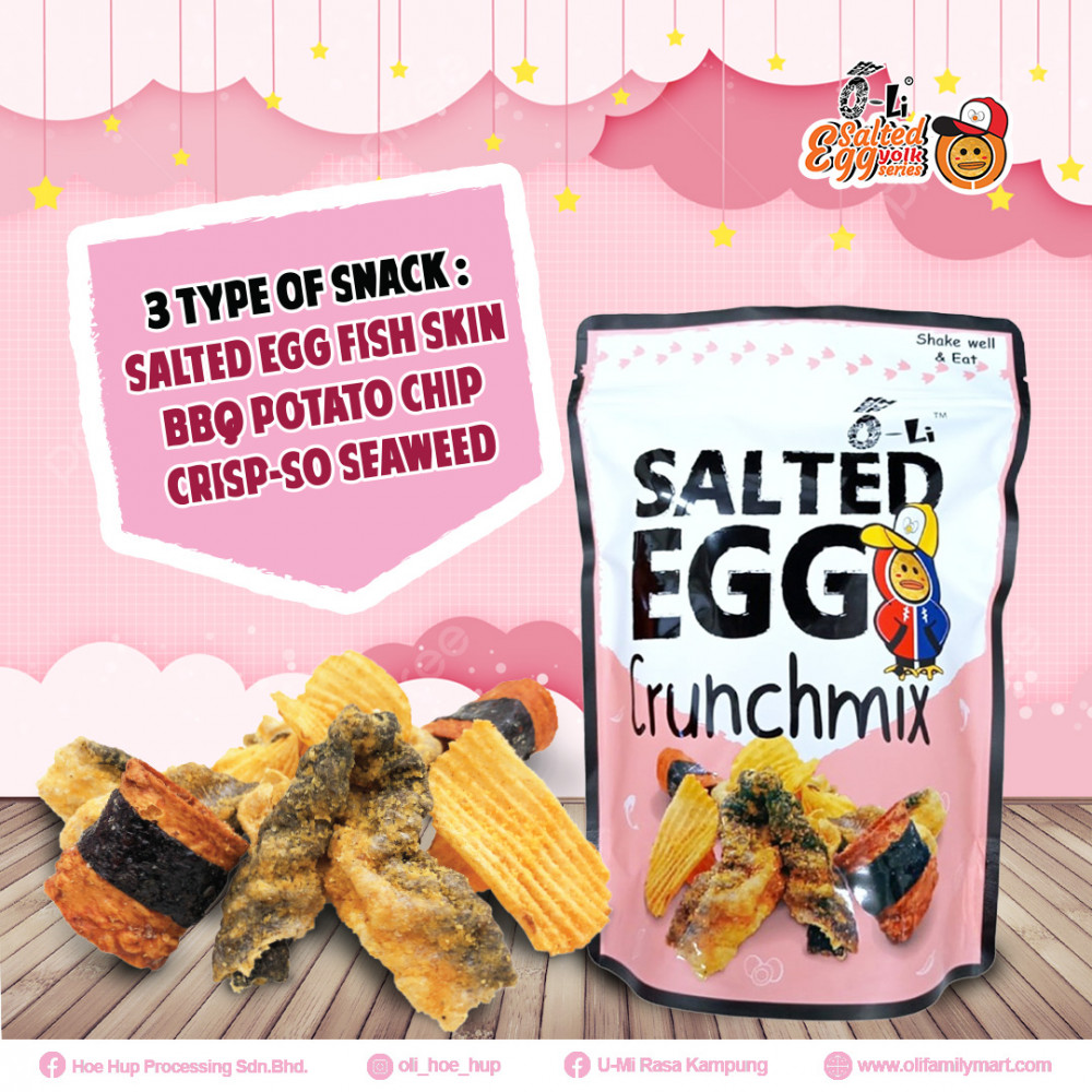 [O-Li] Salted Egg Crunchmix 100gm (HALAL)