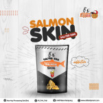 [O-Li] Salted Egg Salmon Skin 70gm (HALAL)