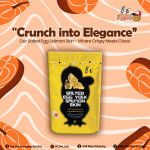 [O-Li] Salted Egg Salmon Skin Series 40gm (HALAL)-Small Packaging