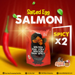 [O-Li] Salted Egg Salmon Skin Series 40gm (HALAL)-Small Packaging