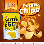 [O-Li] Salted Egg Potato Chips 100gm (HALAL)