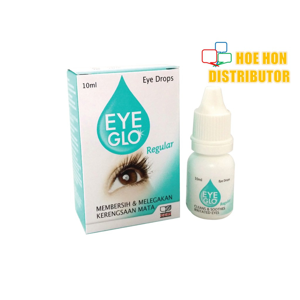 Eye Glo Green / Regular 10 Ml Green Ubat Mata, Eye Drop 