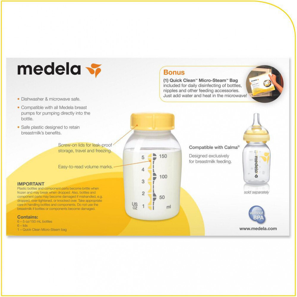 Medela Storage Chart