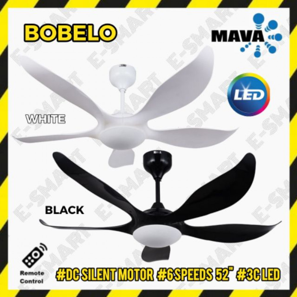 Mava Bobelo 52 Dc Ceiling Fan With Remote Control Kipas Mava