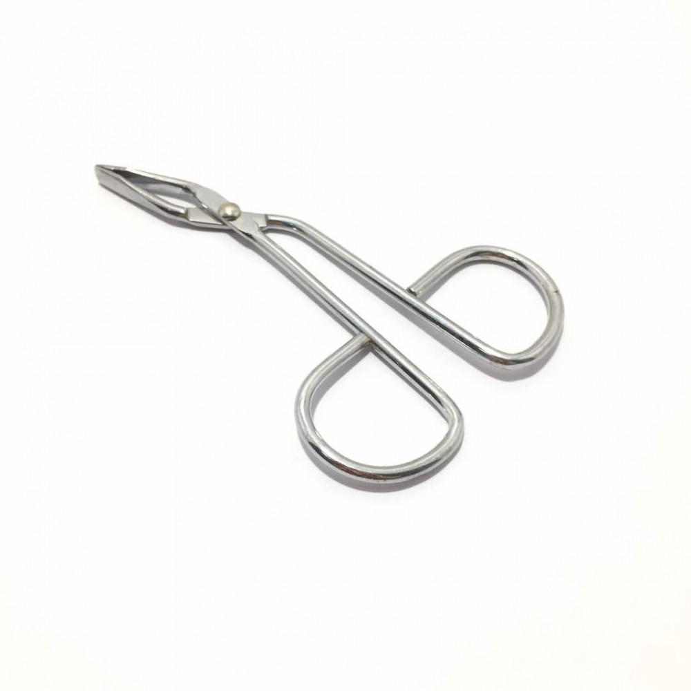 Scissor Square Tip Tweezers Stainless Steel Quality Accessories Ready Stock